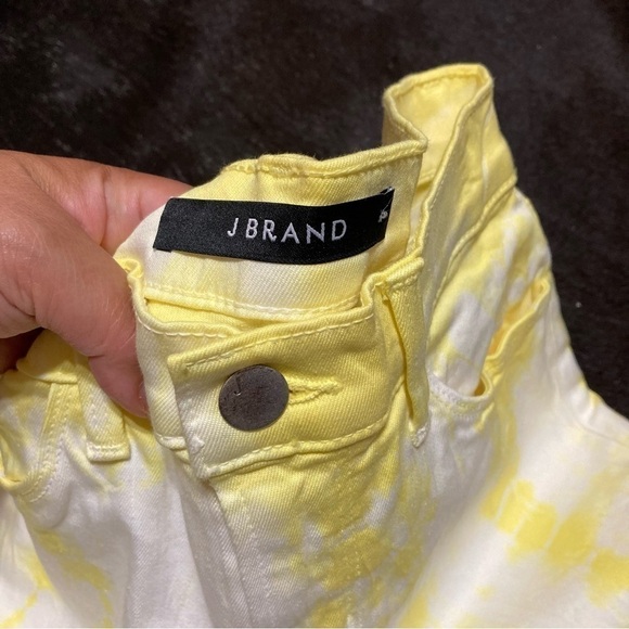 J Brand Jeans “Limoncello” tie dyed mid rise capri skinny pants Size 25 GUC - Picture 8 of 13